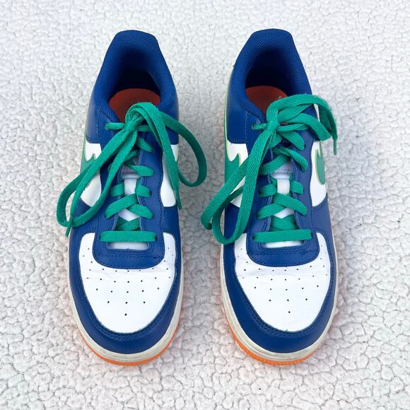 Nike Air Force 1 Low LV8 GS Gym Blue - Picture 2 of 6